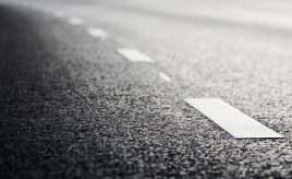 cold weather highway built using GeoTextiles