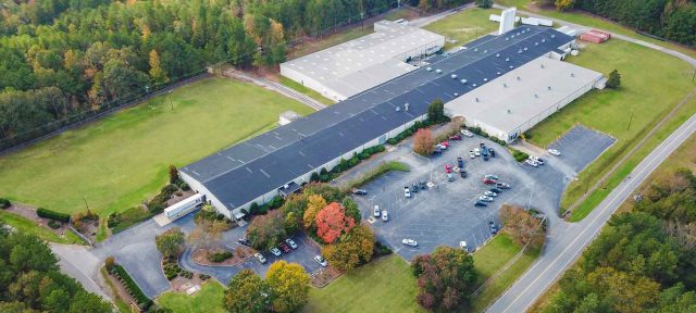 Aerial photo view of Belton Industries