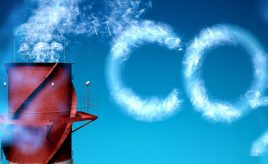 carbon footprint for environmental industry illustration